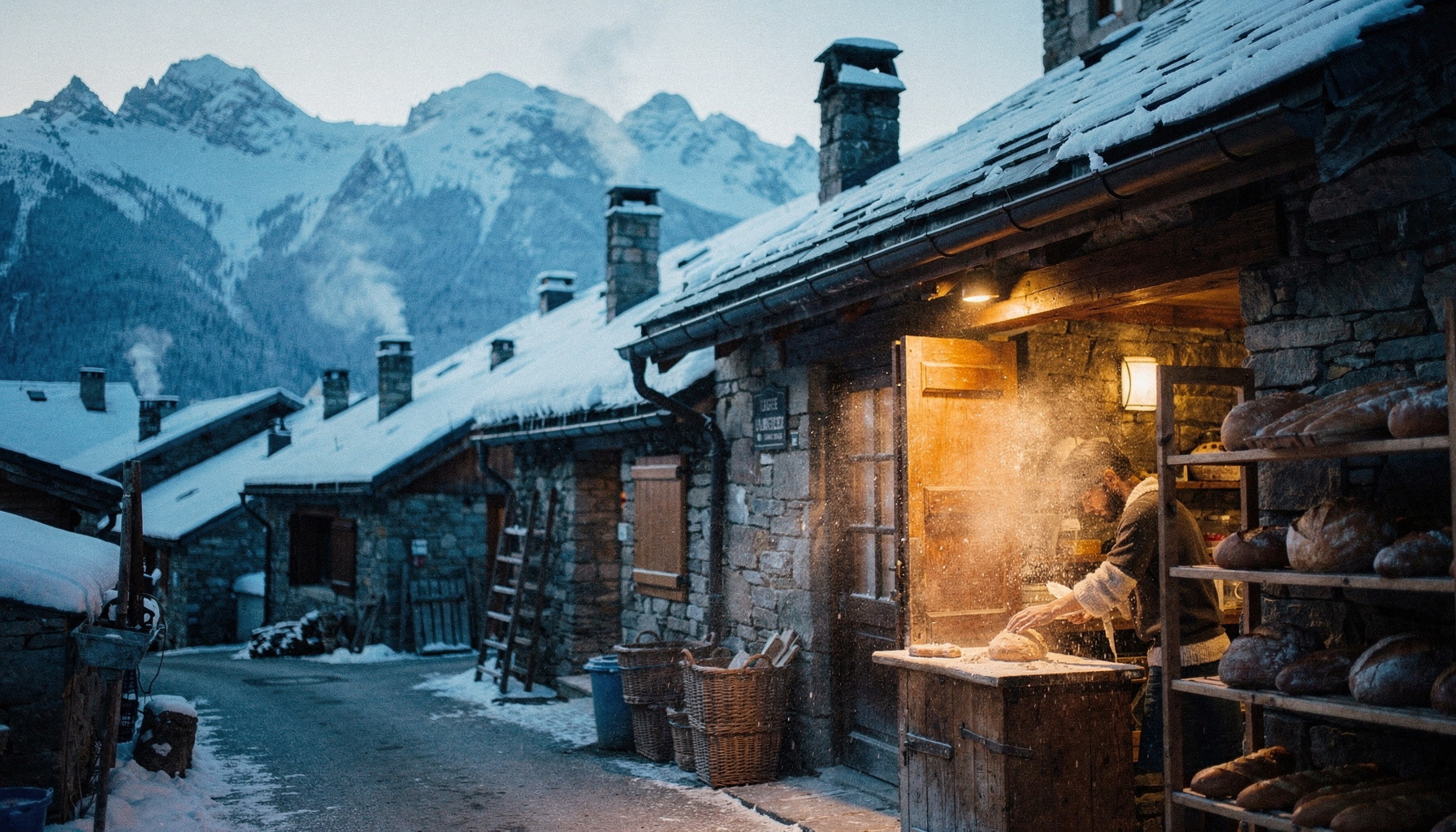 Saint-Lary, l’hiver